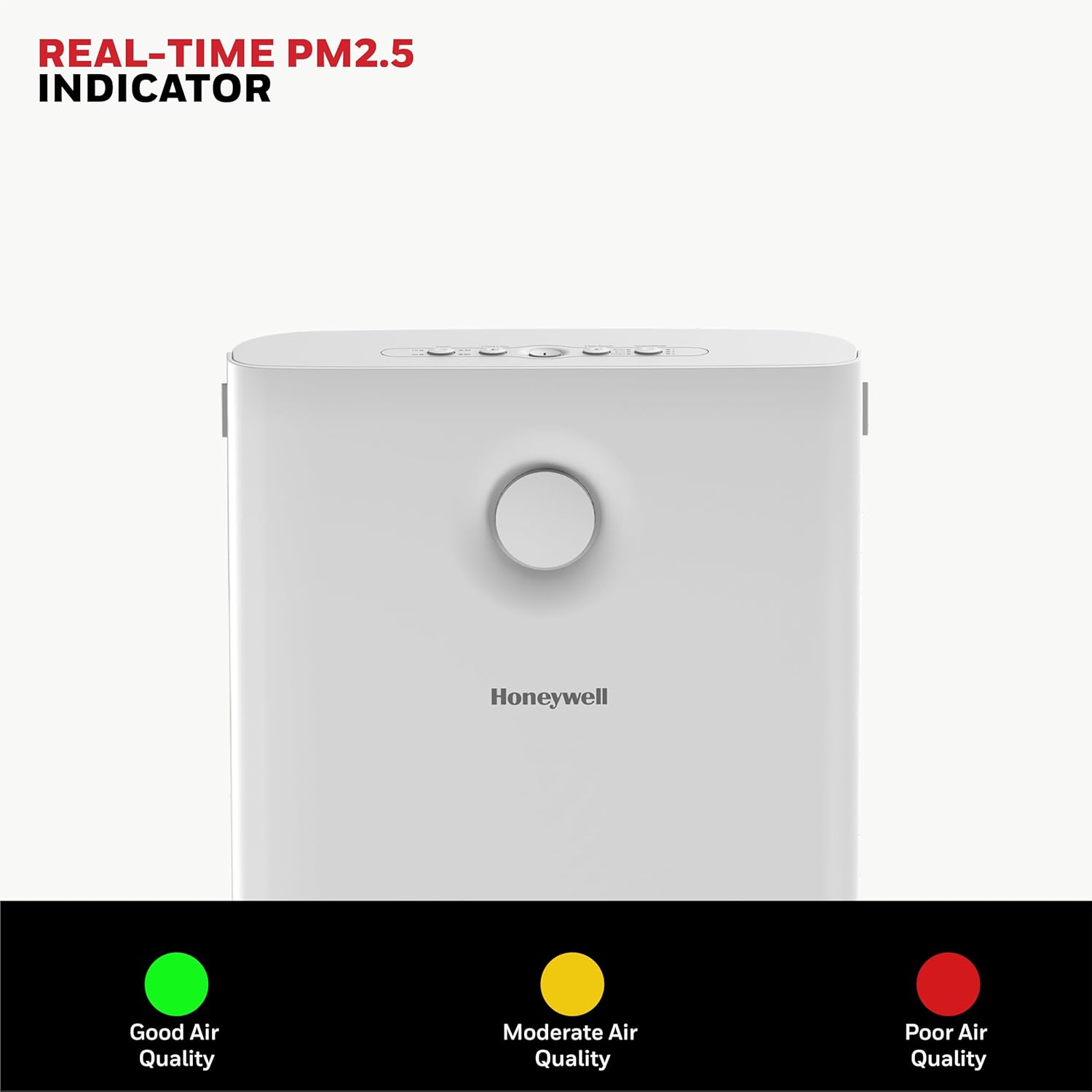 A family enjoying clean air in their home, thanks to the Honeywell Air Touch V3 air purifier.