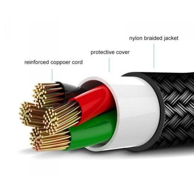 Portronics Konnect Pro (POR-792) 1.2 m Lightning Cable Portronics Konnect Pro (POR-792) 1.2 m Lightning Cable