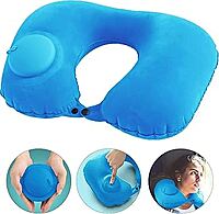 PRESSURISED INFLATABLE NECK PILLOW PRESSURISED INFLATABLE NECK PILLOW