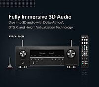 DENON AVR-X1700H 7.2 Channel AV Receiver DENON AVR-X1700H 7.2 Channel AV Receiver
