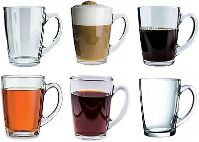 New Morning 32CL طقم كاسات شاي لومينارك 6 كاسات New Morning 32CL طقم كاسات شاي لومينارك 6 كاسات