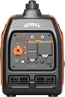 GENMAX Generador portátil, motor de gas ultra silencioso de 3300 W