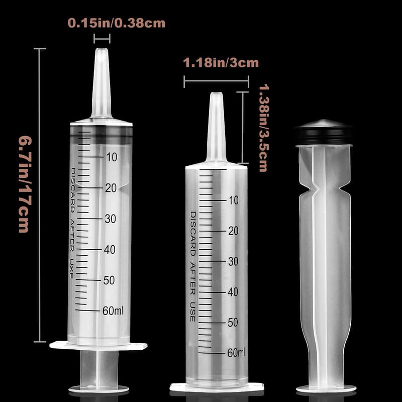 Jeringa 60 Ml Ll 10 Pcs Jeringa 60 Ml Ll 10 Pcs