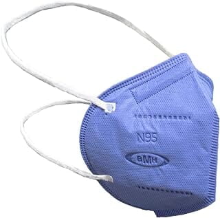 Cubrebocas N95 Grado Médico Ajuste A La Cabeza Color Azul 50 Piezas Cubrebocas N95 Grado Médico Ajuste A La Cabeza Color Azul 50 Piezas