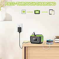 Estación de energía portátil de 120 W, generador portátil de 97.6 Wh