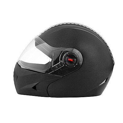 STEELBIRD SBH-4 OSCAR DASHING BLACK C/V (L)