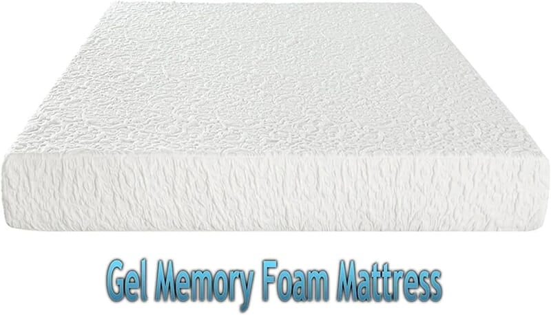 Colchón de Espuma viscoelástica de Gel frío de 4 Pulgadas para sofá