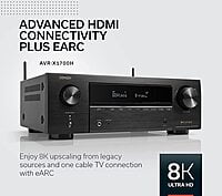 DENON AVR-X1700H 7.2 Channel AV Receiver DENON AVR-X1700H 7.2 Channel AV Receiver