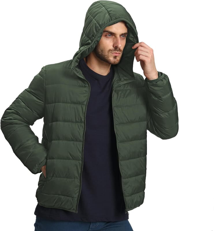 Chaqueta Con Capucha para Hombre,