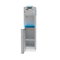 Front look of Usha Aquagenie water dispenser with cooling cabinet Front look of Usha Aquagenie water dispenser with cooling cabinet
