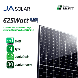 A06 - Solar PV JAsolar 625W LB Series N-Type Bifacial
