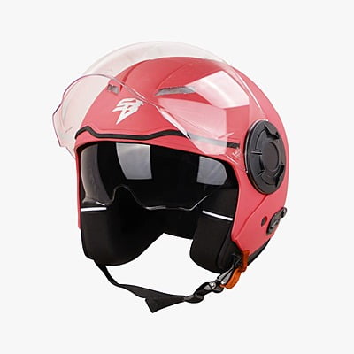 STEELBIRD SBH-31 DRX DASHING RED C/V (L)