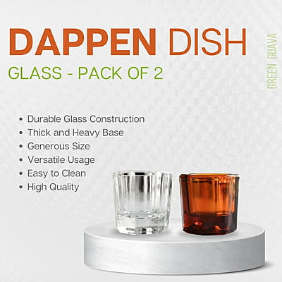 Dappen Dish - glass (Pack of 2) Dappen Dish - glass (Pack of 2)