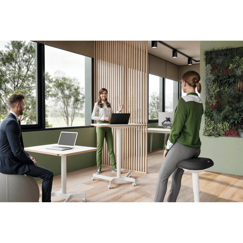LEITZ 6545-89 ERGO ACTIVE STANDING STOOL 57CM- 82CM LEITZ 6545-89 ERGO ACTIVE STANDING STOOL 57CM- 82CM