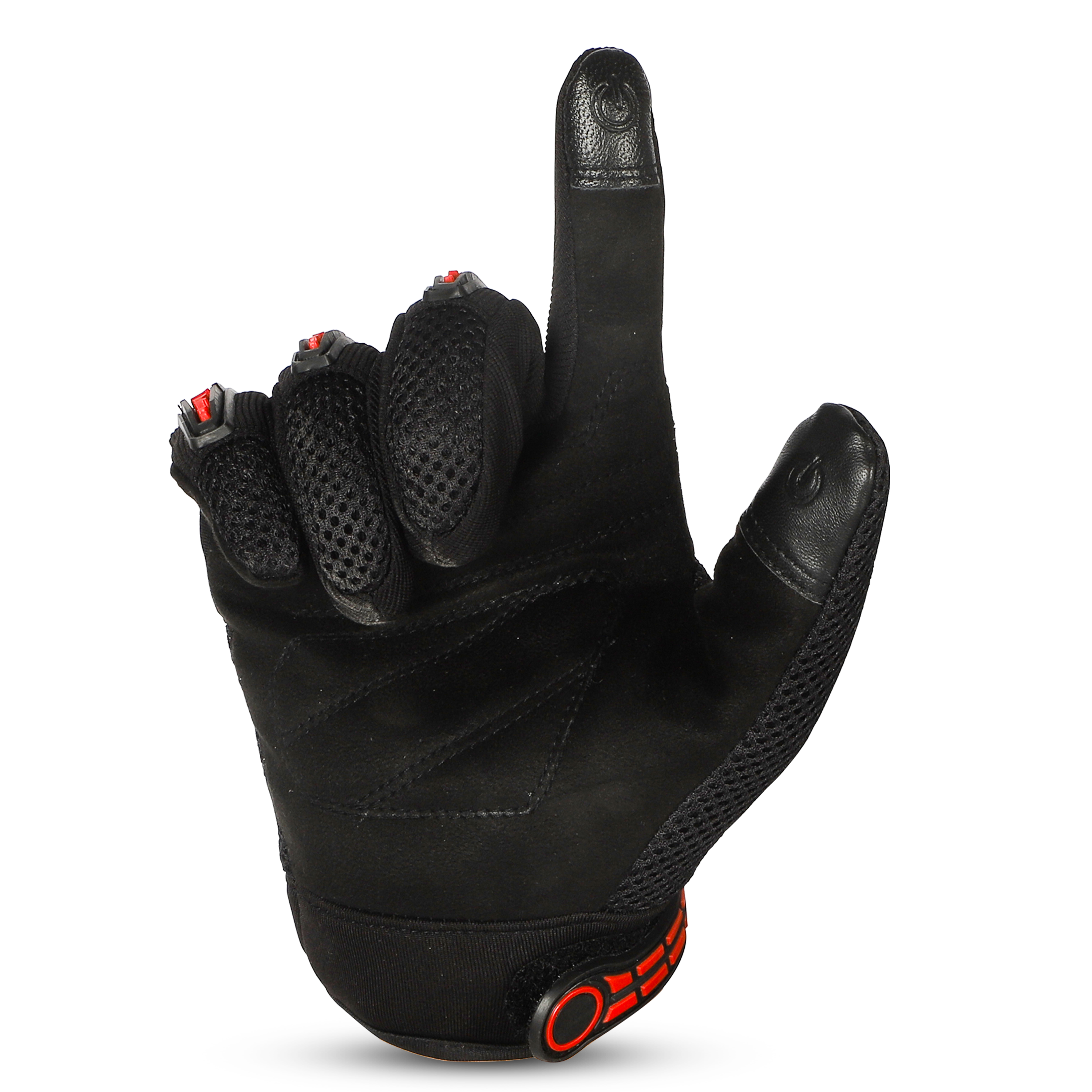 STEELBIRD GLOVES F/F RIDING PRO RED (XL)