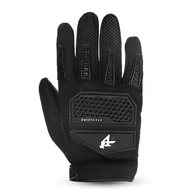 STEELBIRD GLOVES F/F RIDING PRO BLACK (XL)