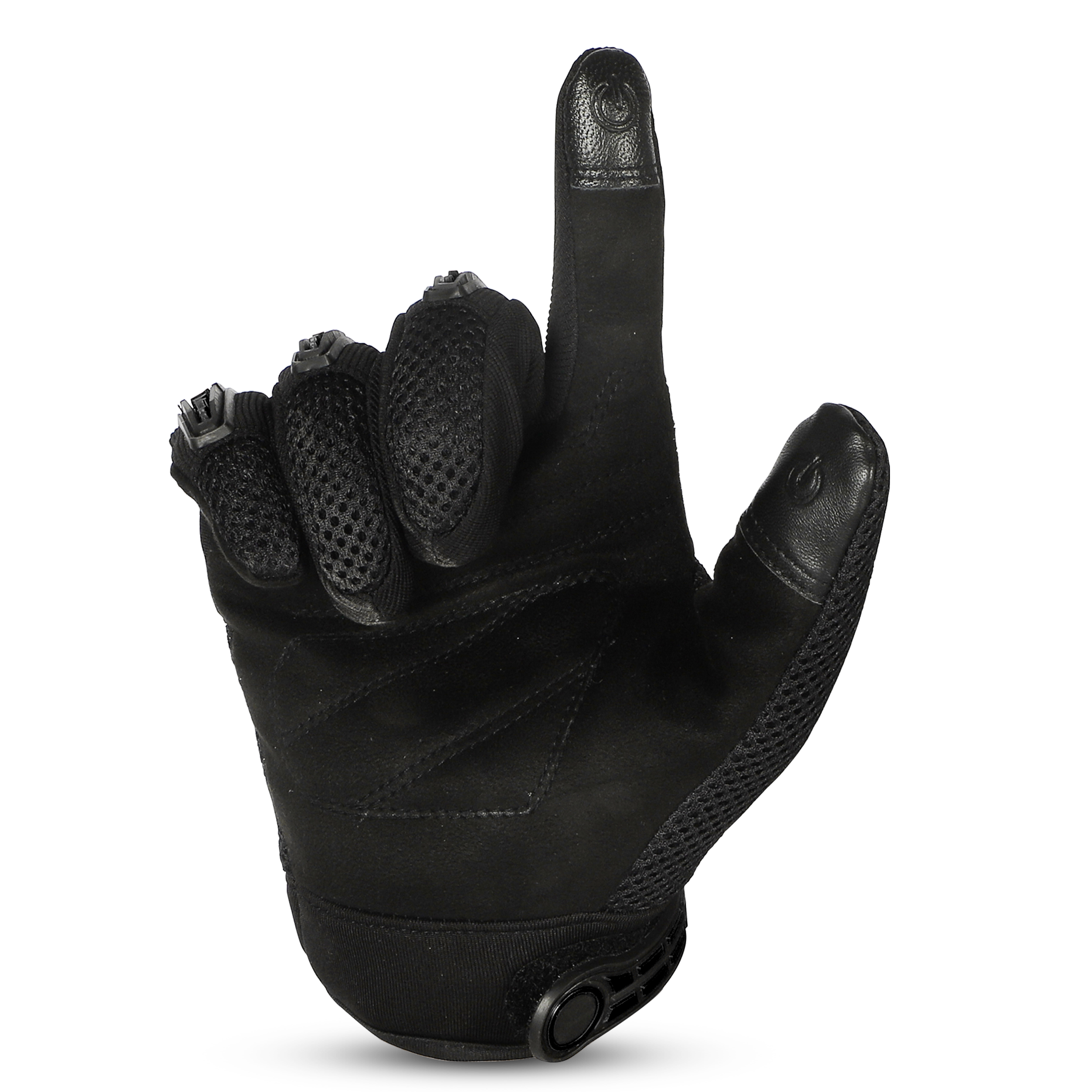STEELBIRD GLOVES F/F RIDING PRO BLACK (XL)