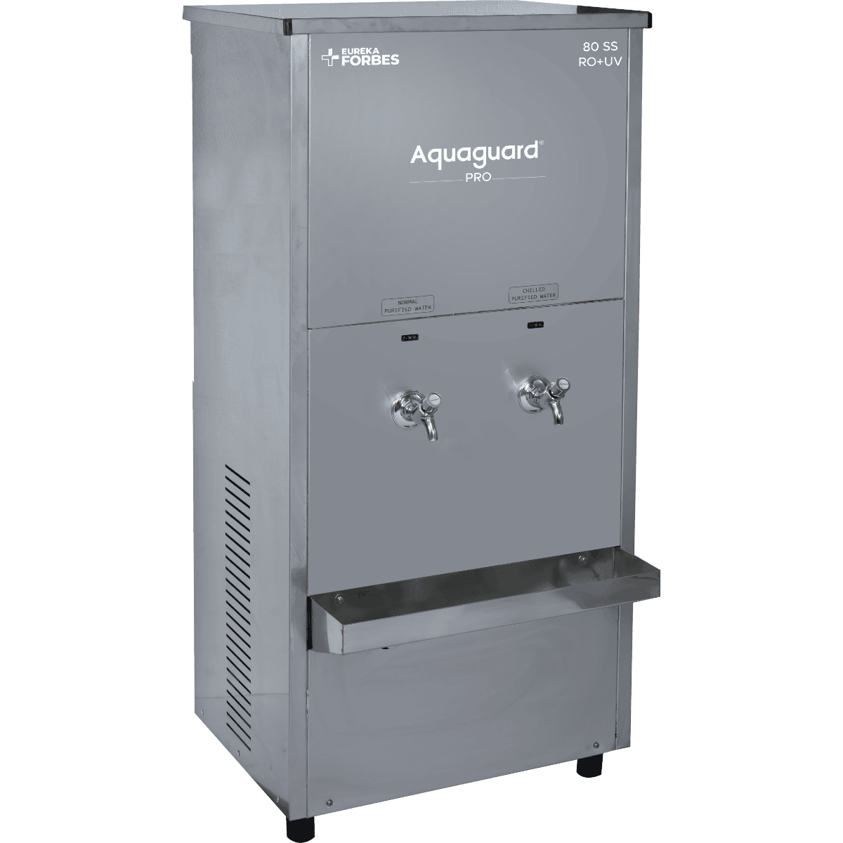 Commercial stainless steel water cooler with inbuilt Aquaguard purifier Commercial stainless steel water cooler with inbuilt Aquaguard purifier