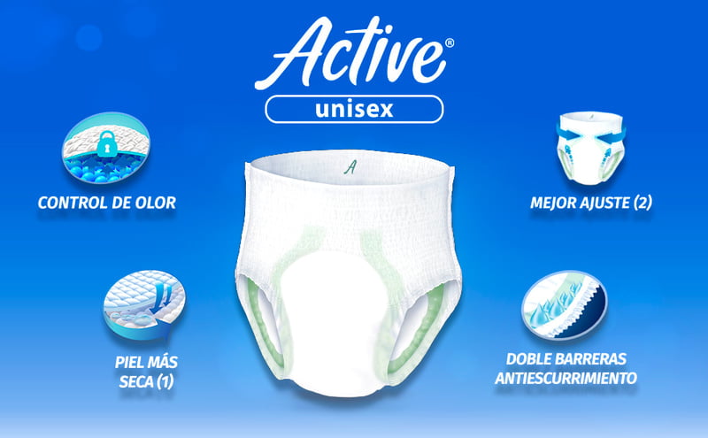 Ropa Interior para Adultos, Unisex, Talla Grande, 60 piezas Ropa Interior para Adultos, Unisex, Talla Grande, 60 piezas