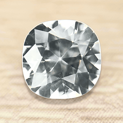 0.83ct Cushion Mixed Cut Sapphire