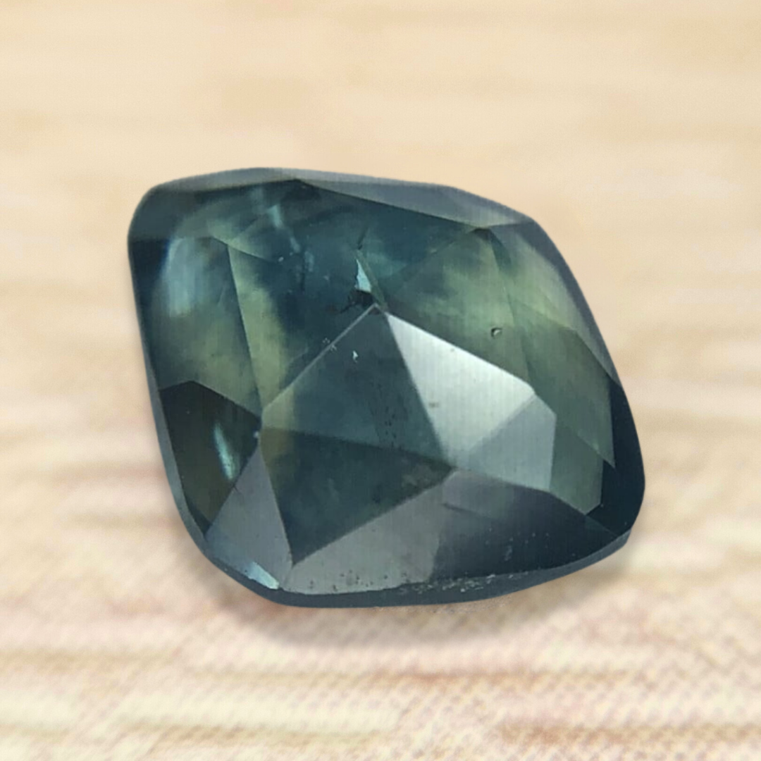 1.13ct Free Form Rose Cut Sapphire 1.13ct Free Form Rose Cut Sapphire