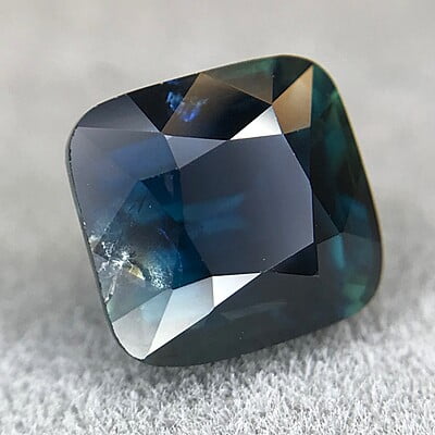 2.05ct Cushion Mixed Cut Sapphire