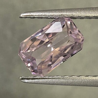 0.82ct Octagon Step Cut Sapphire