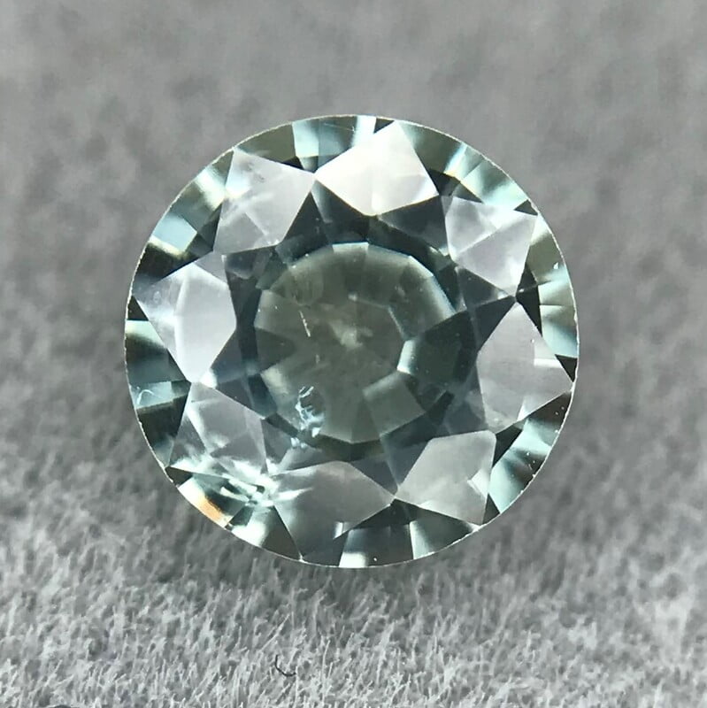 0.58ct Round Mixed Cut Sapphire 0.58ct Round Mixed Cut Sapphire