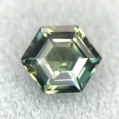 1.34ct Hexagon Step Cut Sapphire 1.34ct Hexagon Step Cut Sapphire