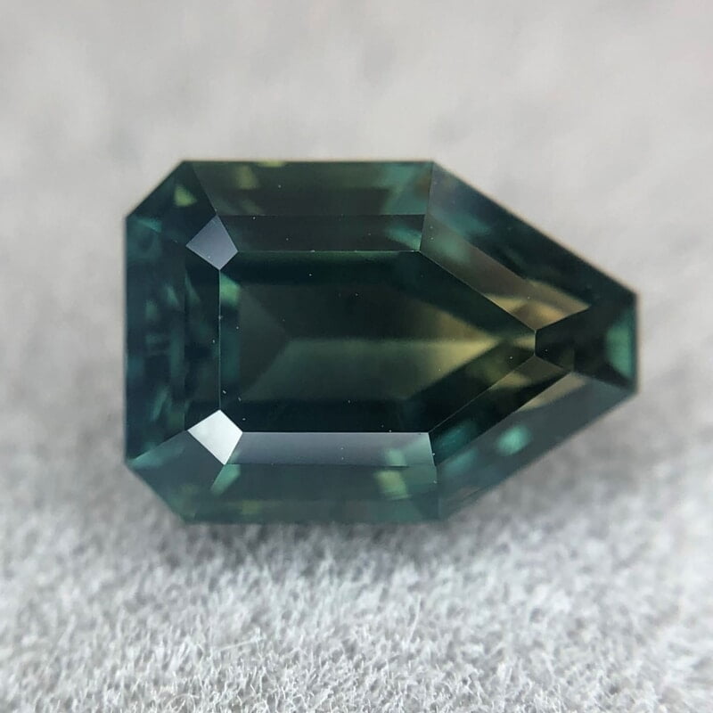 2.08ct Fancy Step Cut Sapphire