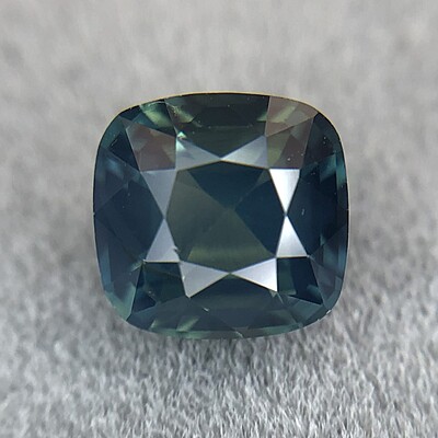1.28ct Cushion Mixed Cut Sapphire