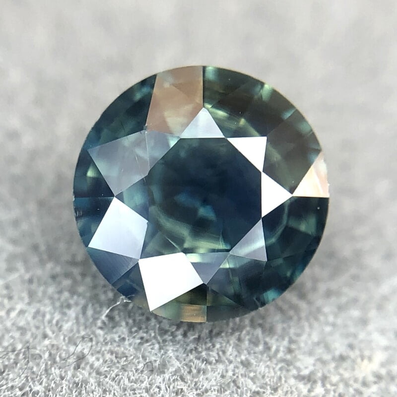 1.09ct Round Mixed Cut Sapphire 1.09ct Round Mixed Cut Sapphire