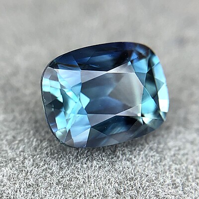 1.19ct Cushion Mixed Cut Sapphire