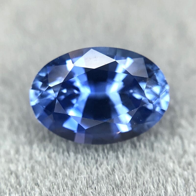 0.86ct Oval Mixed Cut Sapphire