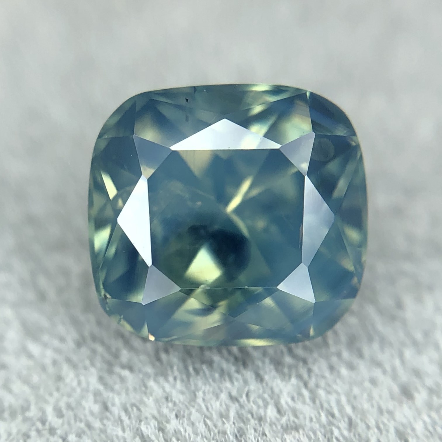 1.79ct Cushion Mixed Cut Sapphire