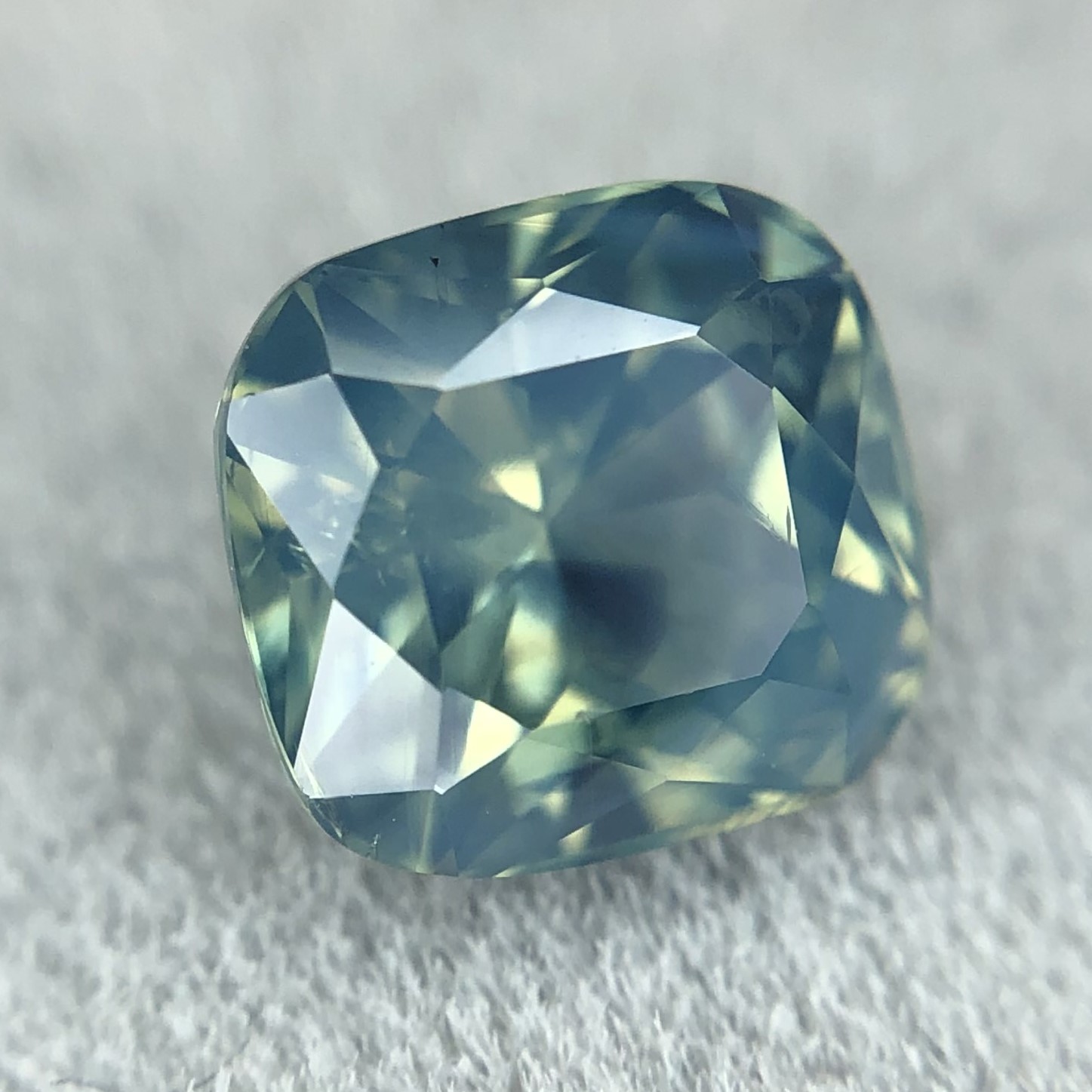 1.79ct Cushion Mixed Cut Sapphire