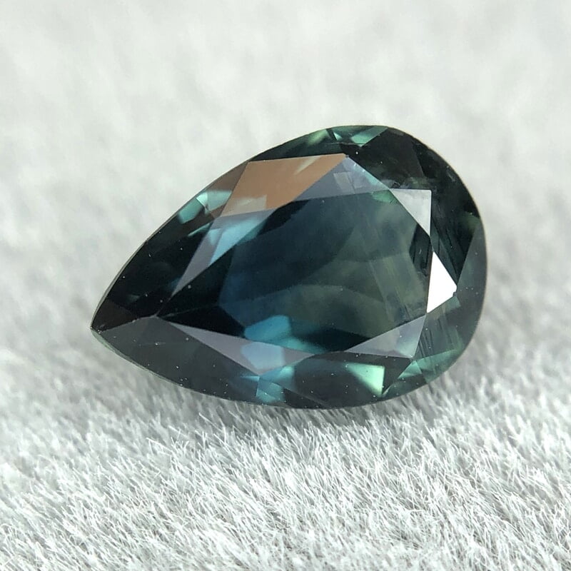 0.80ct Pear Mixed Cut Sapphire