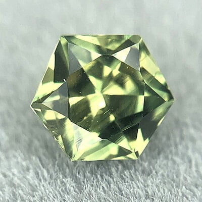 0.61ct Hexagon Mixed Cut Sapphire