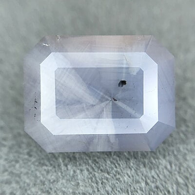 3.22ct Octagon Step Cut Sapphure