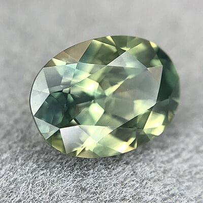 1.60ct Oval Mixed Cut Sapphire