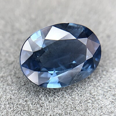 1.23ct Oval Mixed Cut Sapphire