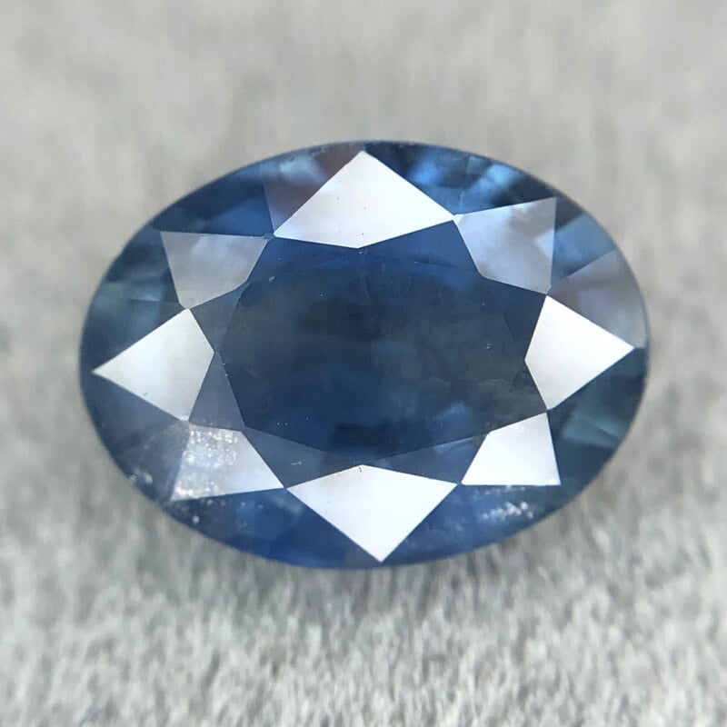 1.46ct Oval Mixed Cut Sapphire 1.46ct Oval Mixed Cut Sapphire