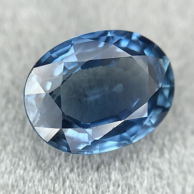 1.54ct Oval Mixed Cut Sapphire