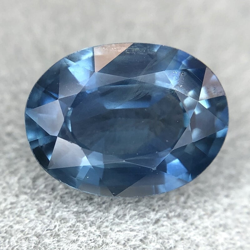 1.90ct Oval Mixed Cut Sapphire