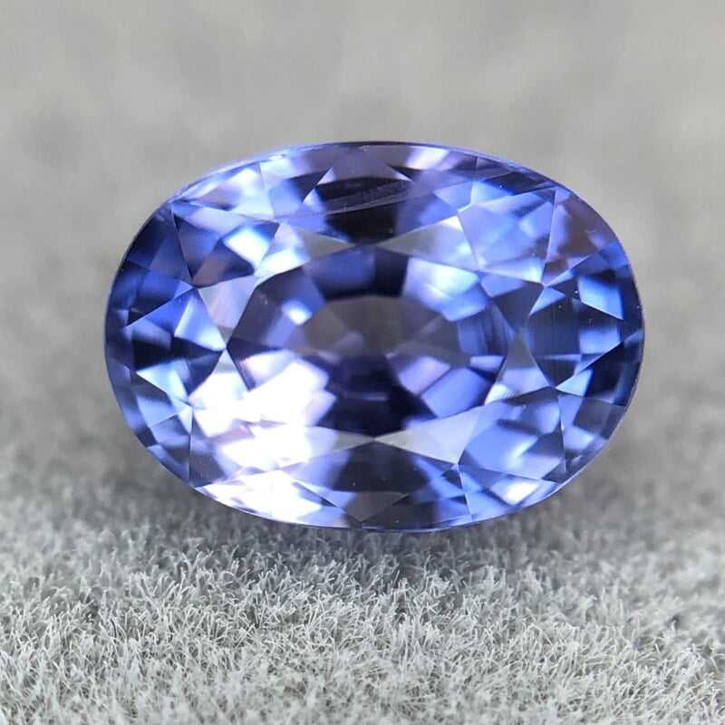 1.13ct Oval Mixed Cut Sapphire