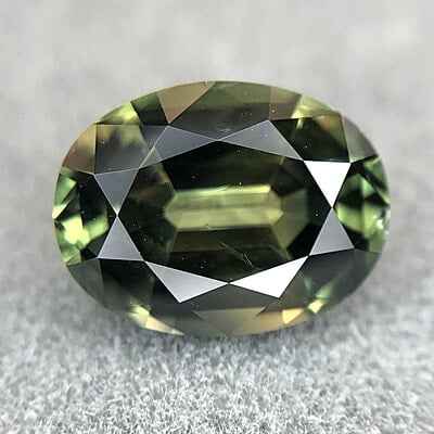 1.60ct Oval Mixed Cut Sapphire