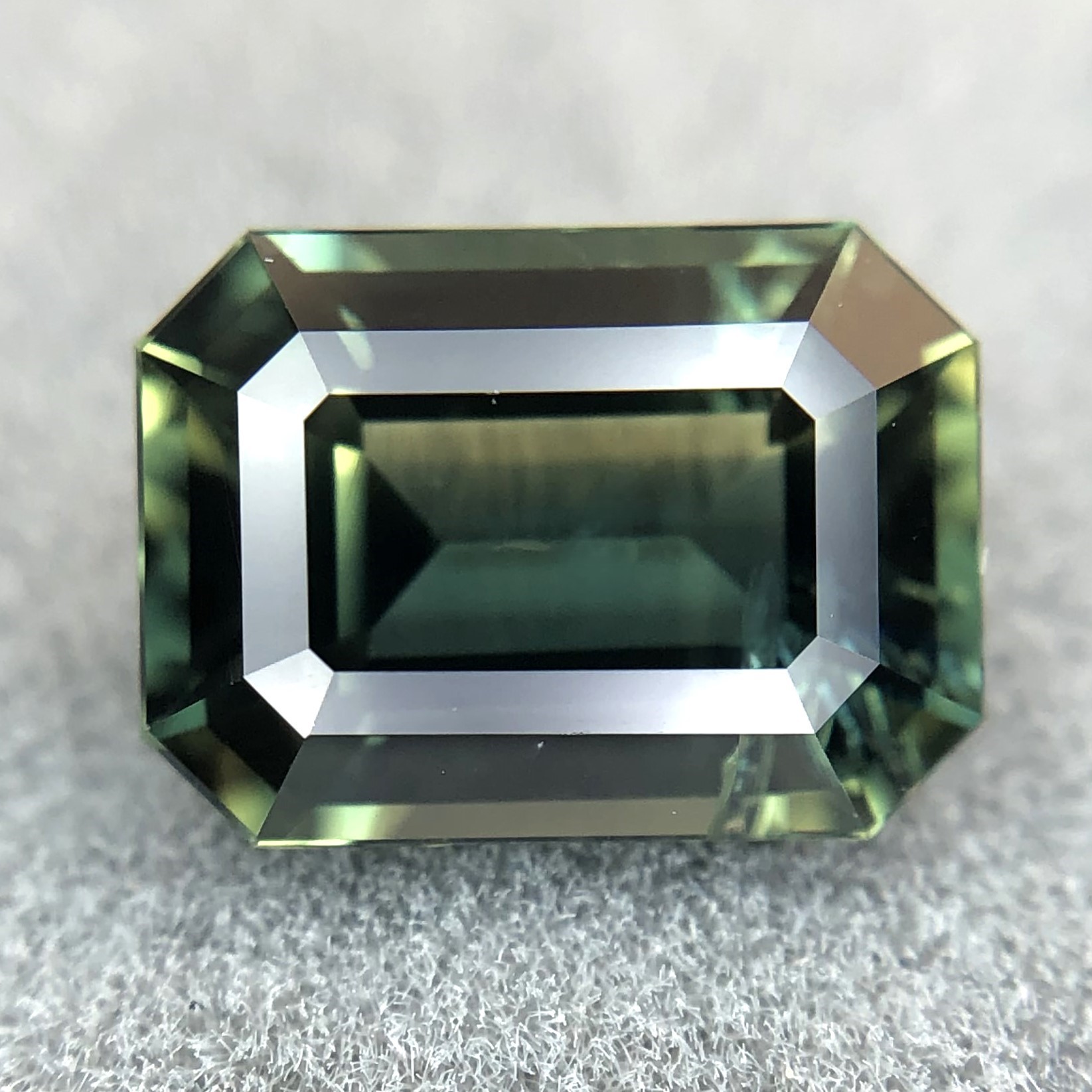 1.74ct Octagon Step Cut Sapphire