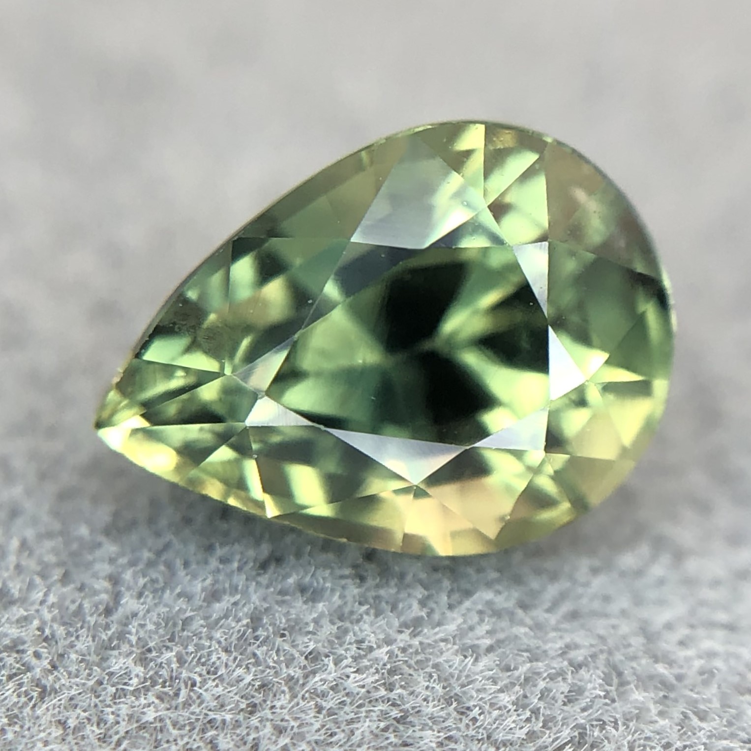 1.21ct Pear Mixed Cut Sapphire