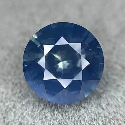 1.55ct Round Mixed Cut Sapphire