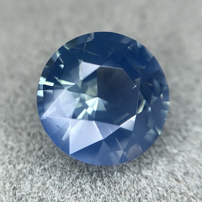 1.55ct Round Mixed Cut Sapphire